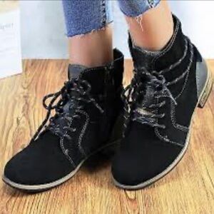 Women's Black Ankle Boots